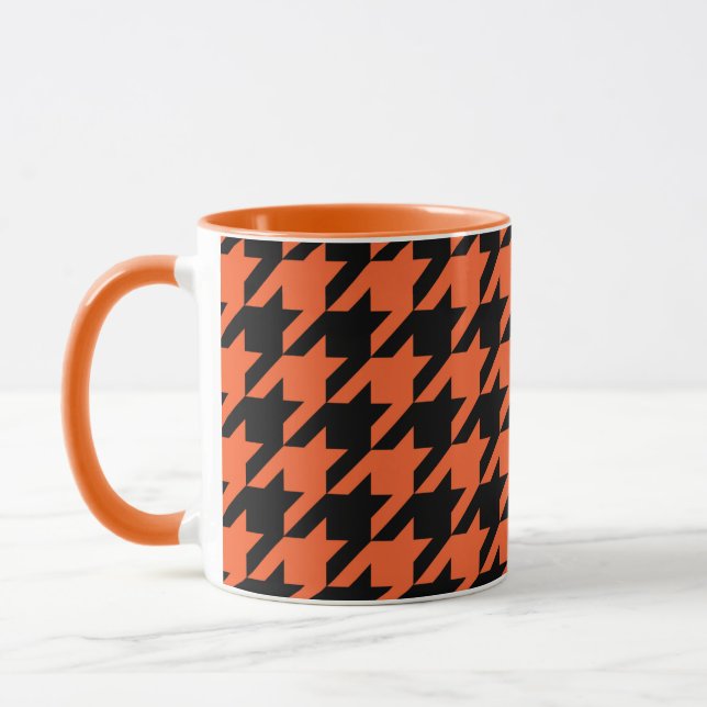 Caneca Verificação de Tonalidade Negra Laranja (Esquerda)