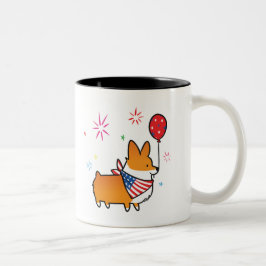 Caneca vermelha | CorgiThings de América do Corgi