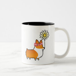 Caneca vermelha | CorgiThings de flower power do
