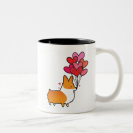Caneca vermelha | CorgiThings do Corgi do amor &