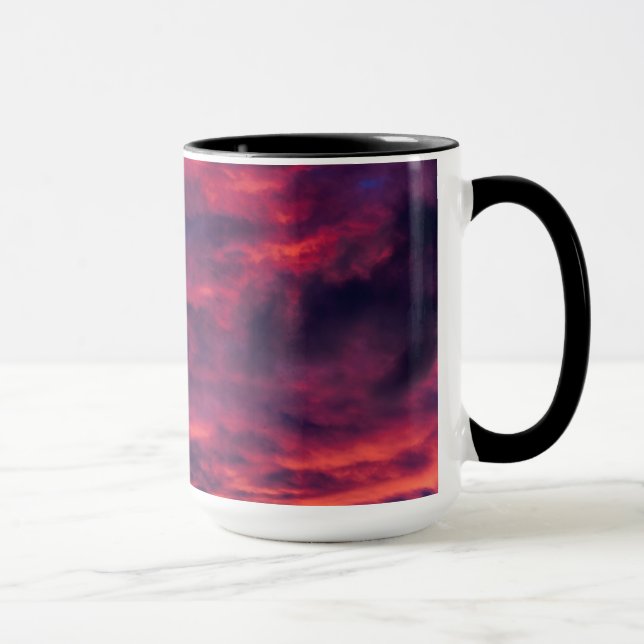 caneca vermelha de café (Direita)