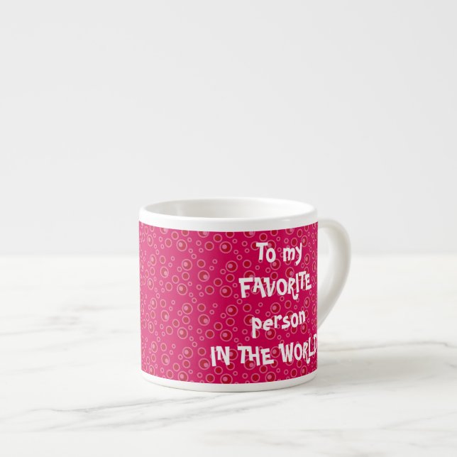 Caneca vermelha feita sob encomenda do expresso (Frente Esquerda)