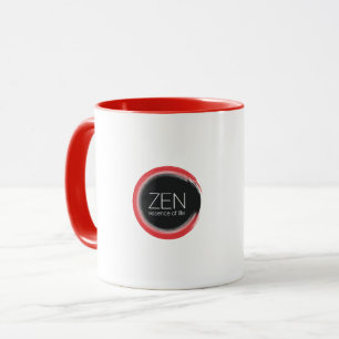 Caneca Vermelha Zen