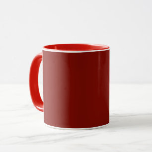 Caneca Vermelho celeiro (cor sólida)