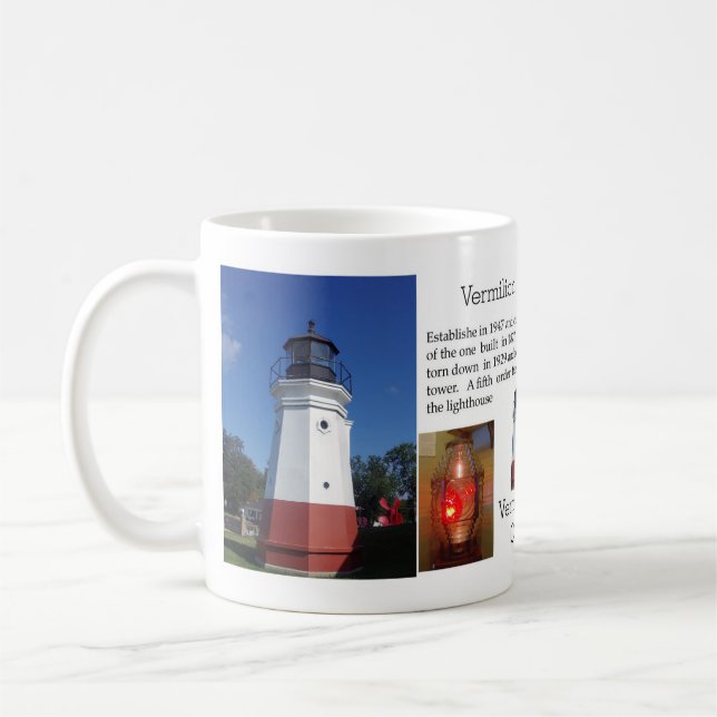 Caneca Vermilion do farol (Esquerda)