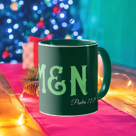 Caneca Versículo da Bíblia Tipografia Moderna Personaliza