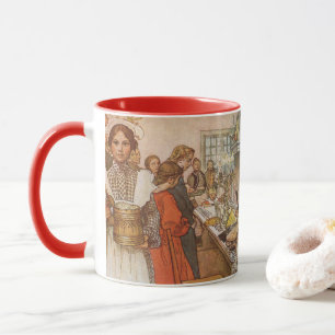 Caneca Véspera de Natal de Carl Larsson, Feriados de Vin
