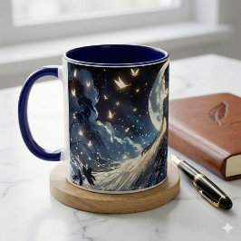 Caneca Vestido Celestial da Princesa Fada ao Luar