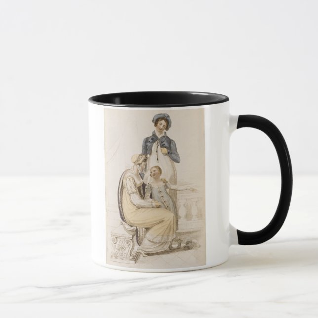 Caneca Vestidos de passeio, placa de forma de Ackermann (Direita)