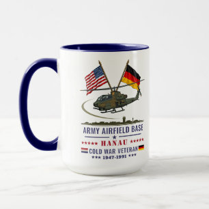 Caneca Veterano da Guerra Fria do Campo de Aviação do Exé