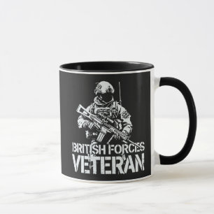 Caneca Veterano das Forças Britânicas