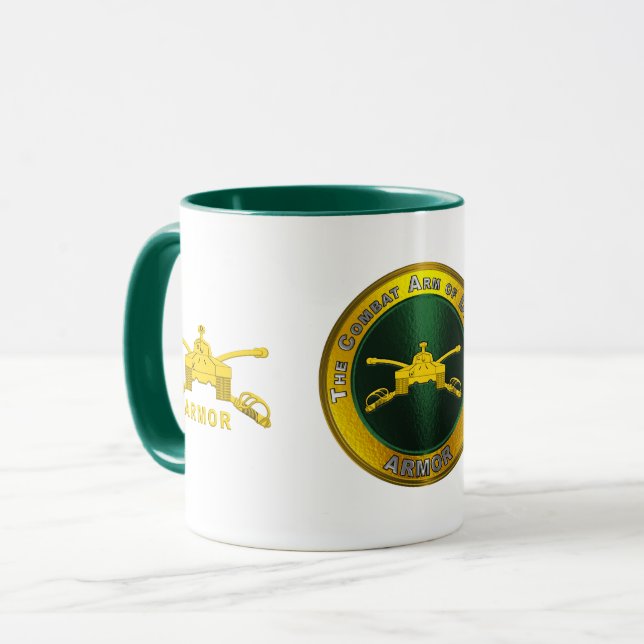 Caneca Veterano de Blindados (Frente Esquerda)