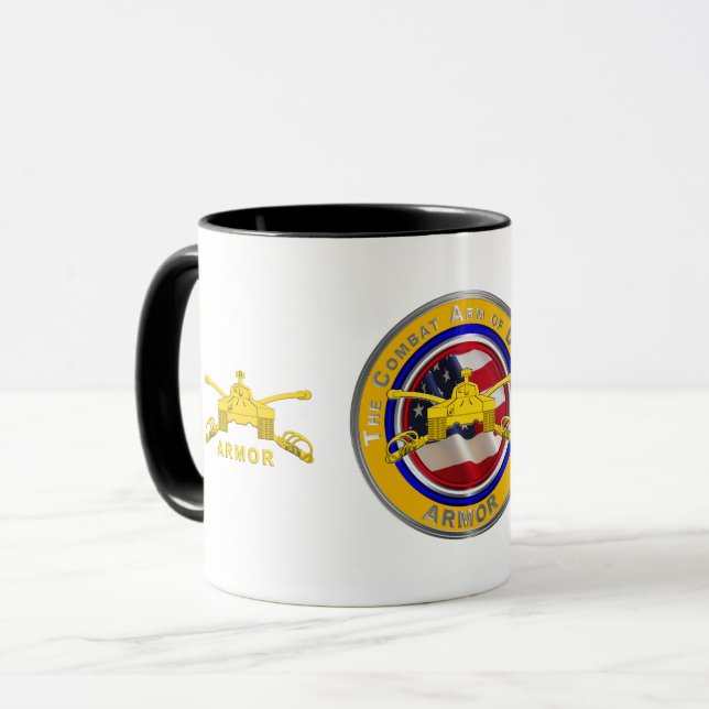 Caneca Veterano de Blindados   (Frente Esquerda)