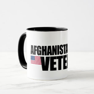 Caneca Veterano de guerra de Afeganistão