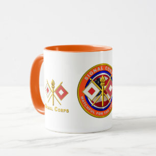 Caneca Veterano de Signal Corps 