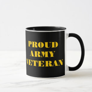Caneca Veterano do Exército Orgânico Mug