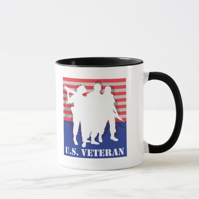 Caneca Veterano dos E.U. (Direita)