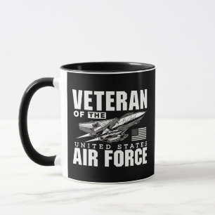 Caneca Veterano dos Veteranos da Força Aérea dos Estados 