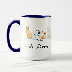 Caneca Veterinário Personalizado Dia do Médico Personal