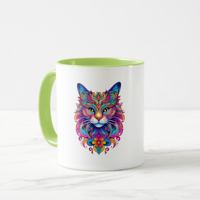 Caneca Vetor Cat (Frente Esquerda)