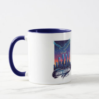 Caneca Vetor Ciber-Natureza