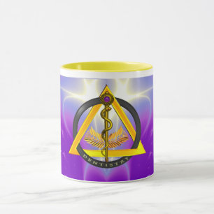 CANECA VIA DE DENTISTRAÇÃO DENTISTA DE ASCLEPIUS