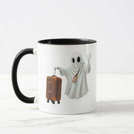 Caneca Viagem de Fantasma Divertida 