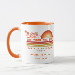 Caneca Viagem de Fim de Semana com Tema de Pesca Despedid