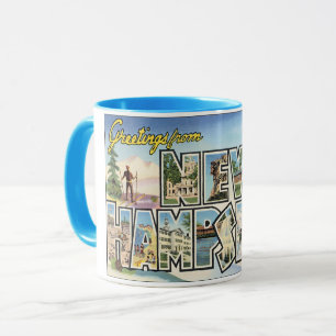 Caneca Viagens Antigas, Saudações de New Hampshire