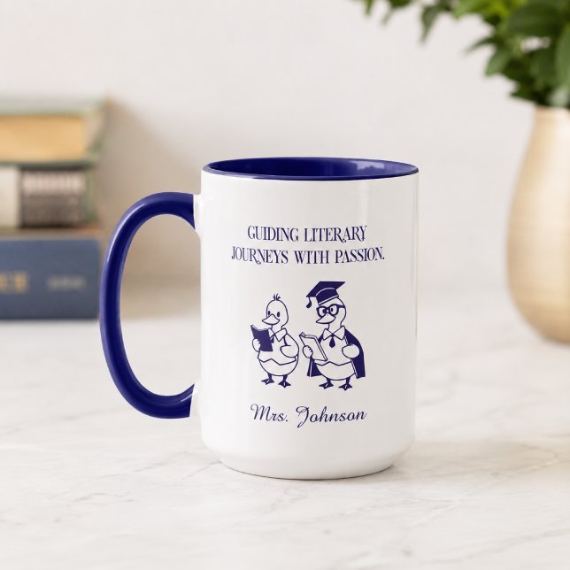 Caneca Viagens Literárias Guiadas Com Paixão Design (Criador carregado)