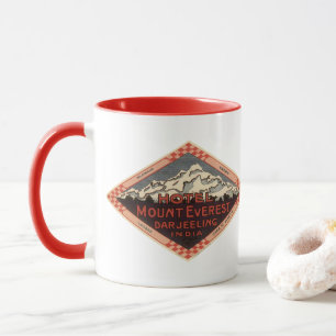 Caneca Viagens vintage, Monte Everest, Darjeeling India