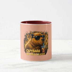 Caneca Vibes de Capivara 🧋   Energia de Líder Relaxado