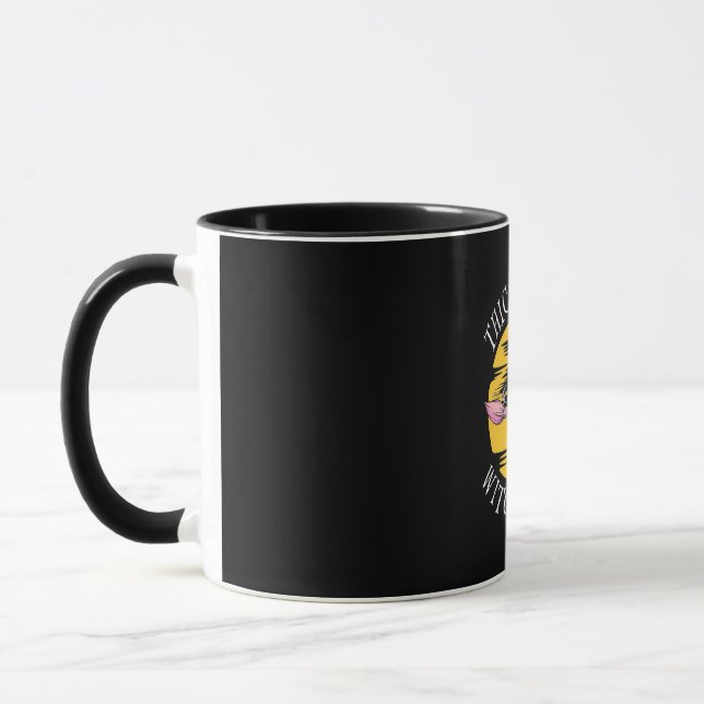 Caneca Víblias de bruxas grossas do Halloween (Esquerda)