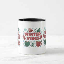 Caneca Vibrações de Inverno" 2D puff