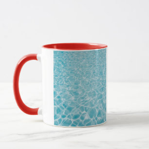 Caneca vibrações de piscina