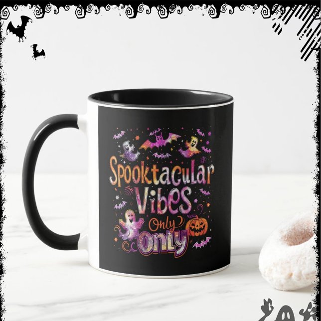 Caneca Vibrações Espetaculares | ExDesigner | Halloween (Criador carregado)