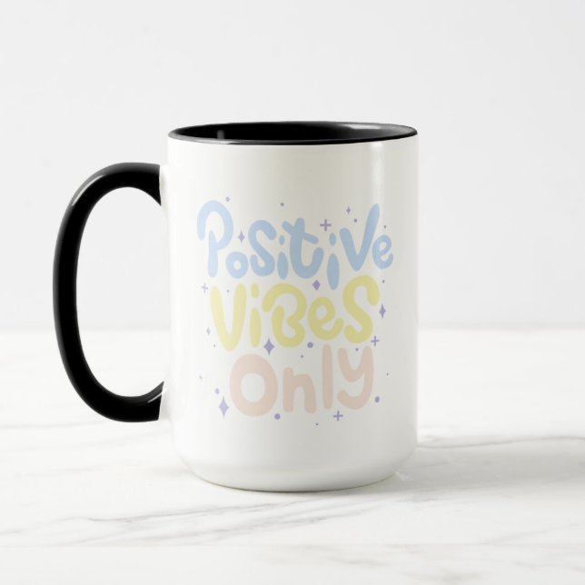 Caneca Vibrações Positivas Apenas (Esquerda)