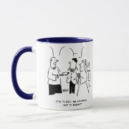 Caneca Vicar no casamento diz Bridegroom para dizer "eu f