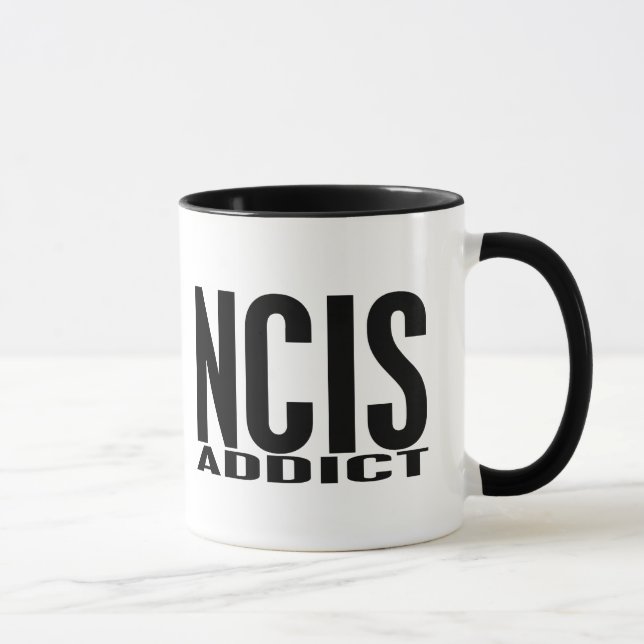 Caneca Viciado de NCIS (Direita)