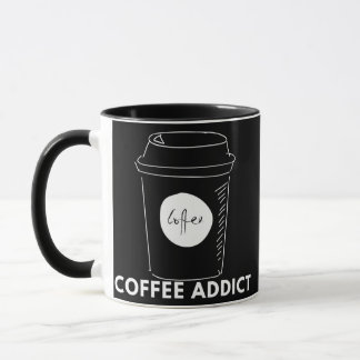 Caneca Viciado em café Cappuccino Espresso Latte Drinker