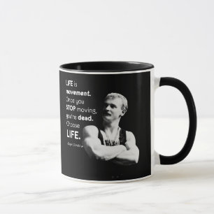 Caneca Vida - Bodybuilding de Eugen Sandow inspirador