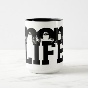 Caneca vida da MÃE fofa e divertida