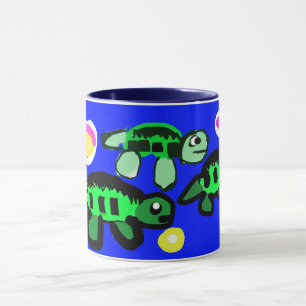 Caneca Vida das tartarugas marinhas
