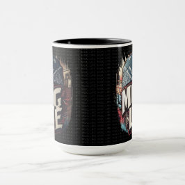 Caneca Vida de Caneca: Estilo Grafite Urbano