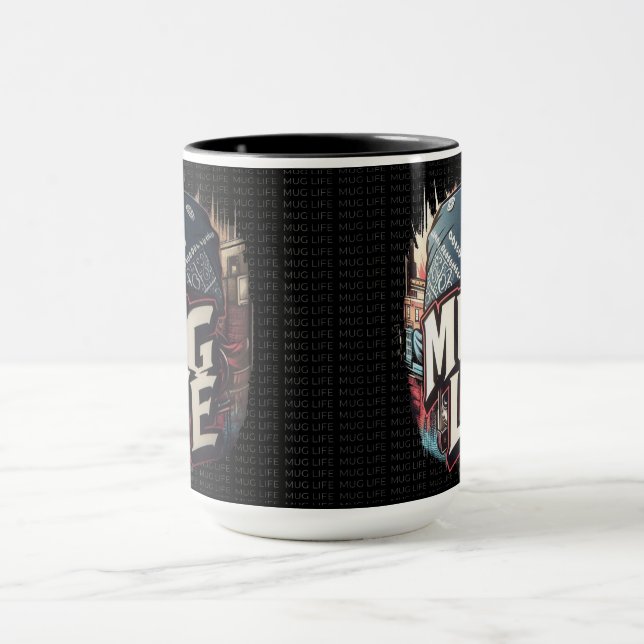 Caneca Vida de Caneca: Estilo Grafite Urbano (Centro)