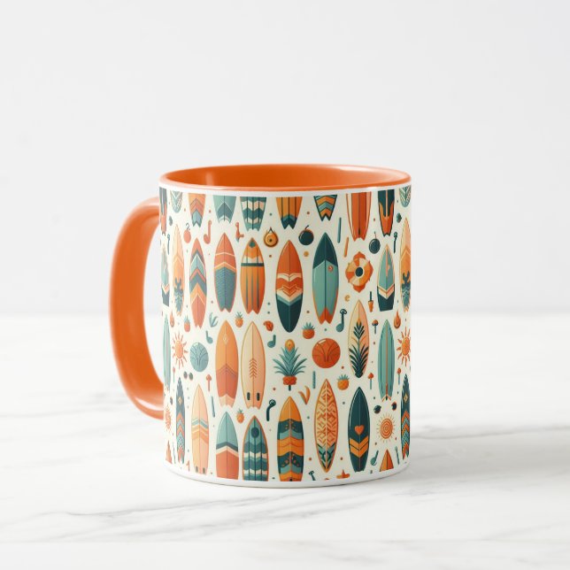 Caneca Vida de Surf (sem nome) (Frente Esquerda)