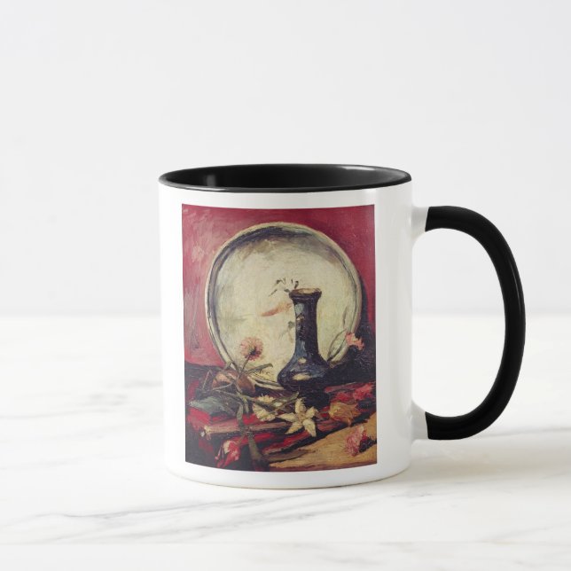 Caneca Vida de Vincent van Gogh | ainda com flores, (Direita)