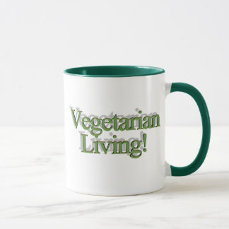 Caneca Vida do vegetariano!