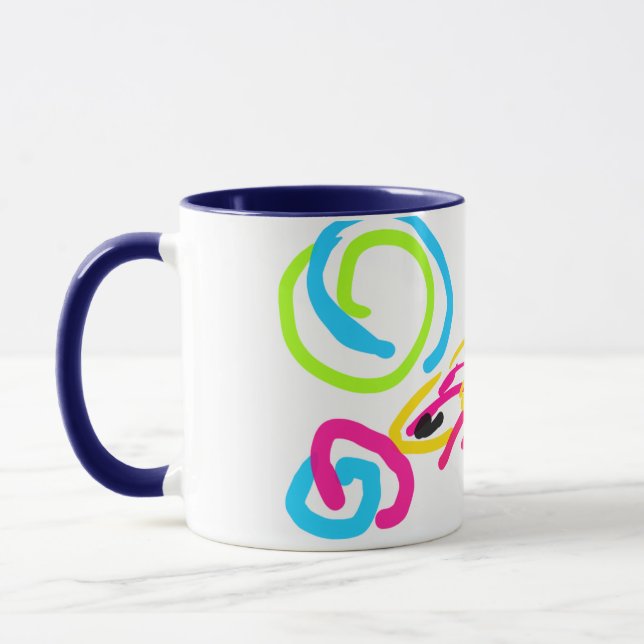 Caneca Vida marítima Verão (Esquerda)