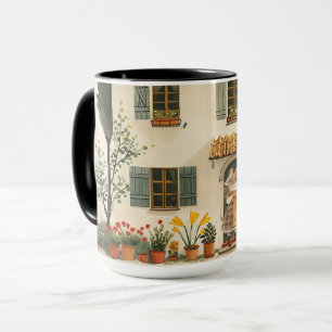 Caneca Vida na Cidade de Mice - Férias de Verão